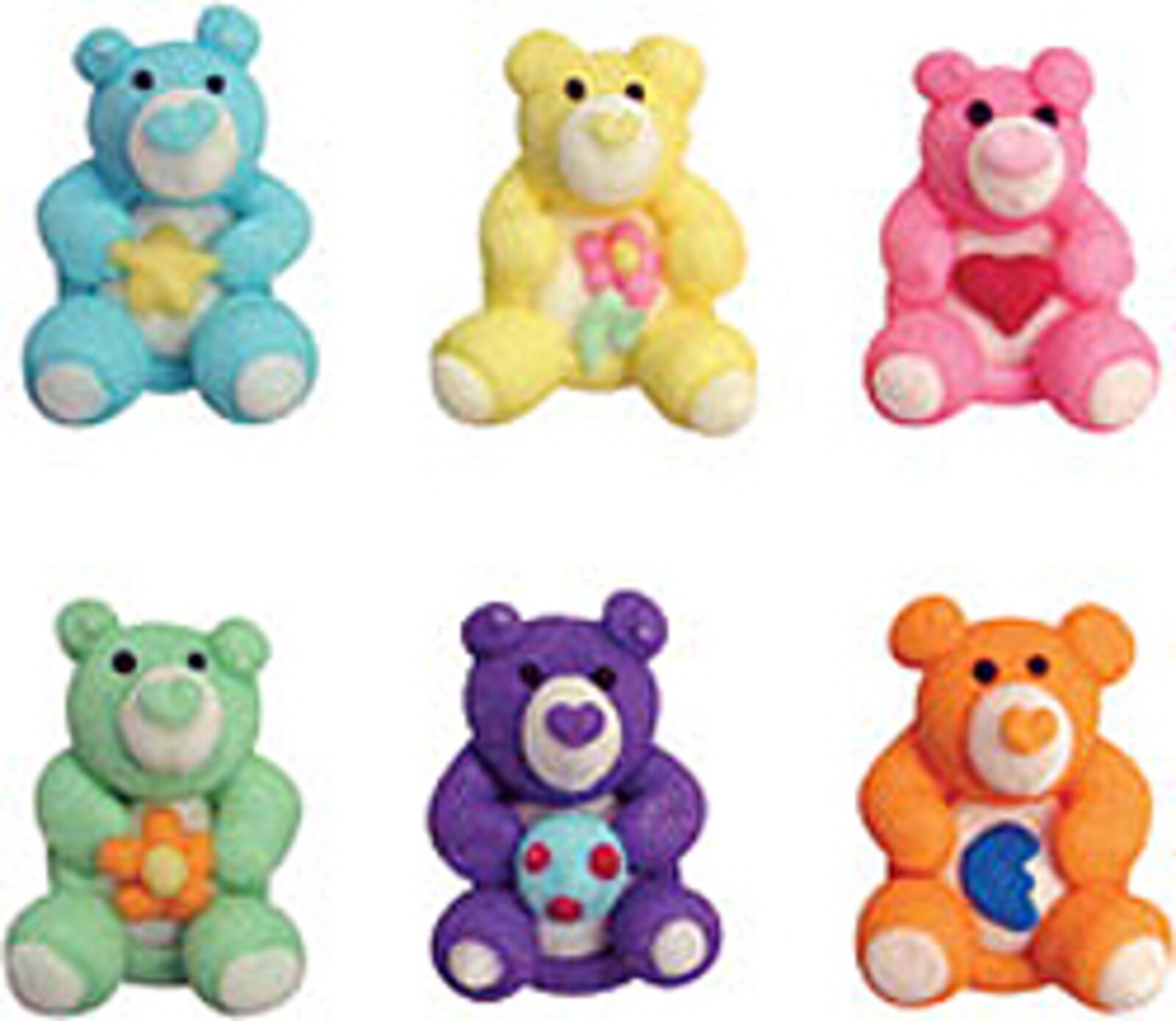 Royal Icing Teddy Bears Assorted 10 Pieces McCall's