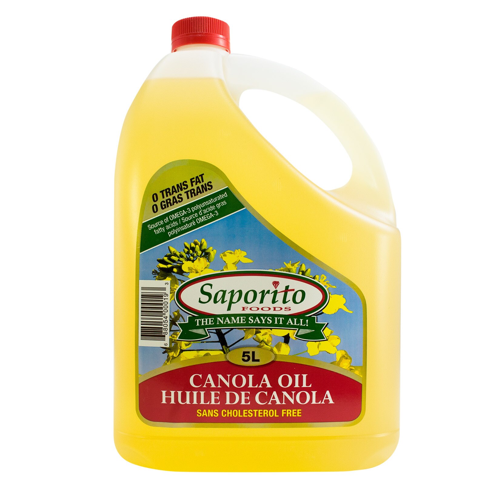 Canola Oil Saporito 5 Litre McCall's