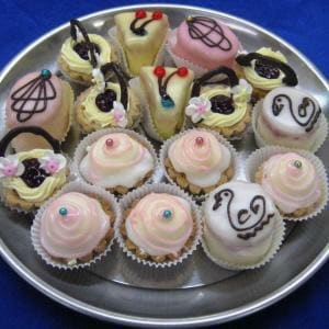 Platter of Fancy pastries and Petite Fours