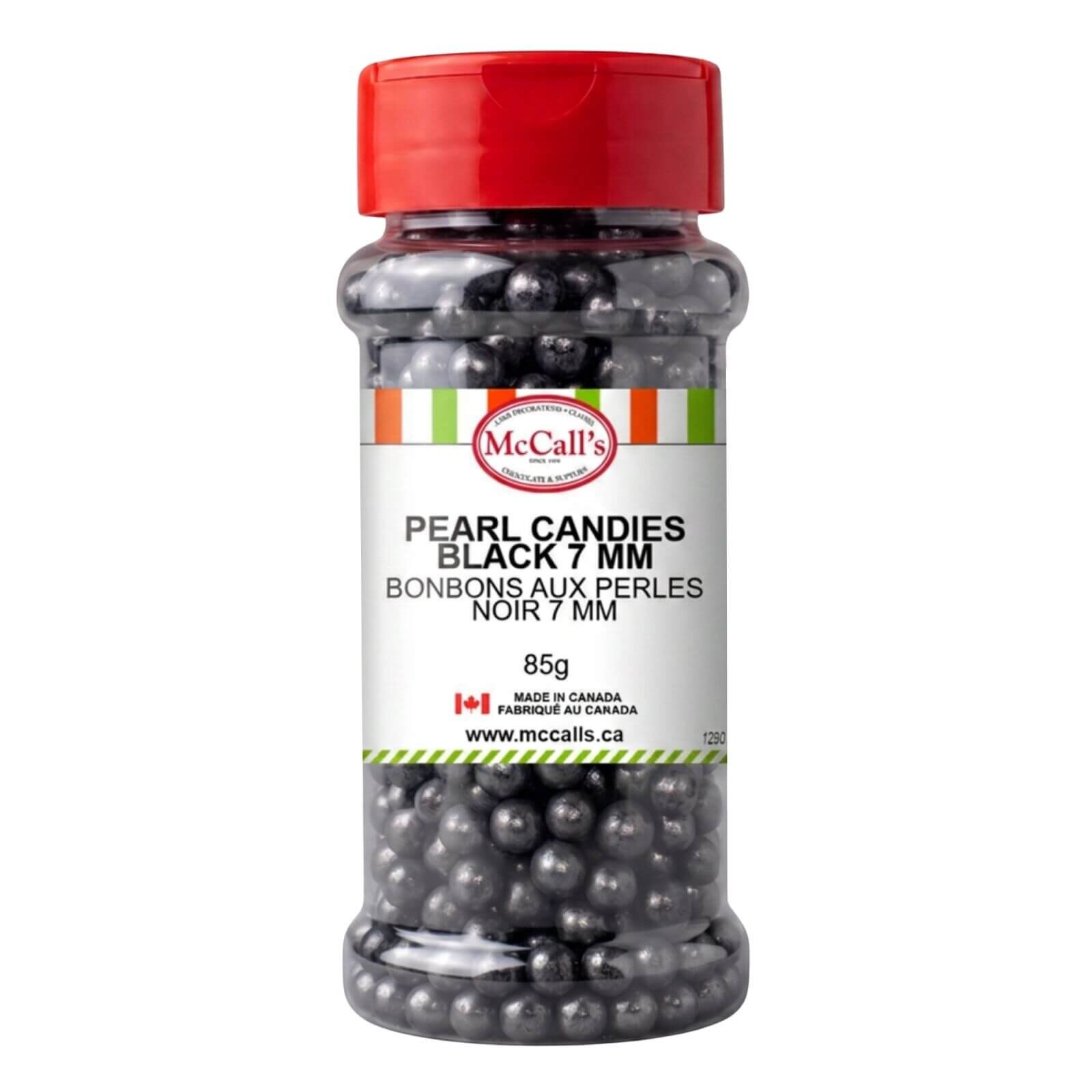 PEARL CANDIES 7 MM BLACK 85 G
