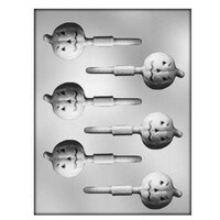 MOLD - JACK-O-LANTERN LOLLY 1.75" (6)