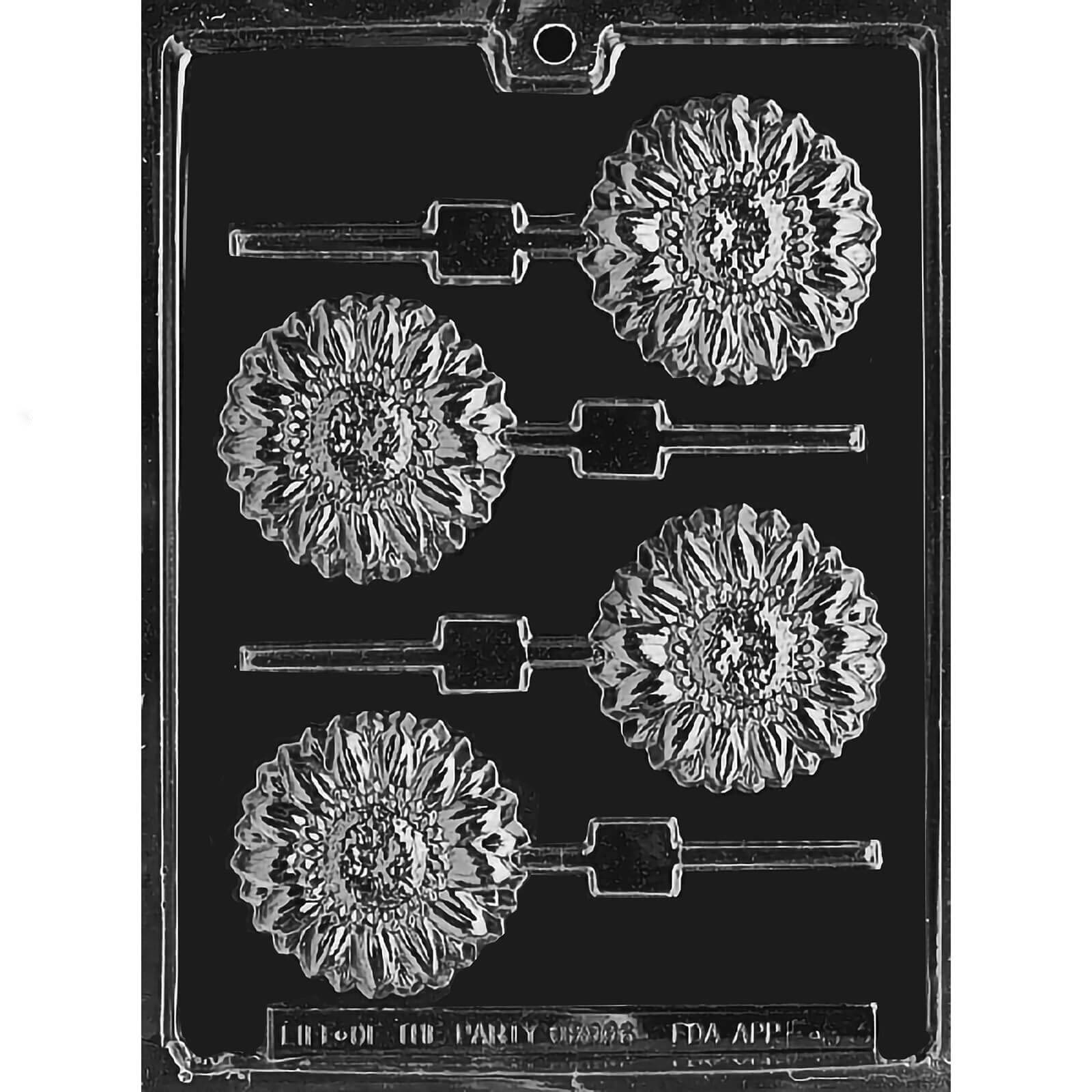 MOLD - SUNFLOWER LOLLY 2 3/4" (4)