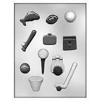 MOLD - ASSORTED SPORTING LAYONS (11)