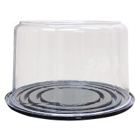 CAKE DOME HIGH & BASE ROUND 