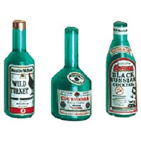 ASSORTED MINI LIQUOR BOTTLES 2.5" 