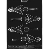 MOLD - AWARENESS RIBBON LOLLY 3" X 2" (4)