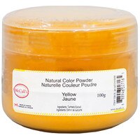 NATURAL FOOD COLOR POWDER -YELLOW 100 G