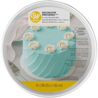 WILTON ROUND PAN 8" X 3" DEEP