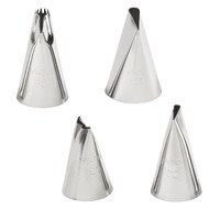 WILTON RUFFLES TIP SET - #86,  #100, #102 & #125