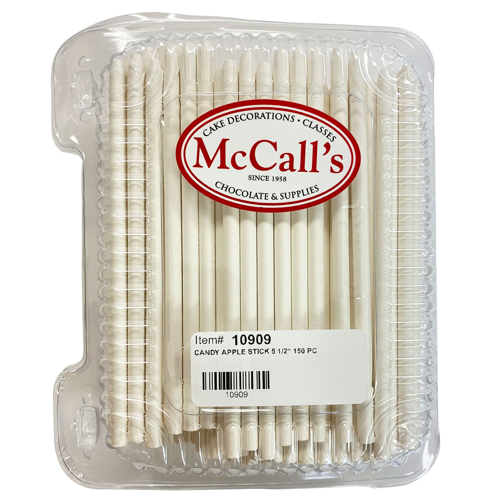 CANDY APPLE STICK 5 1/2" - 150 PCS