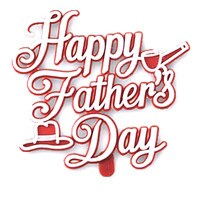HAPPY FATHER"S DAY PICK - 9"  
