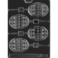 MOLD - EGG LOLLY 3 3/8" (4)