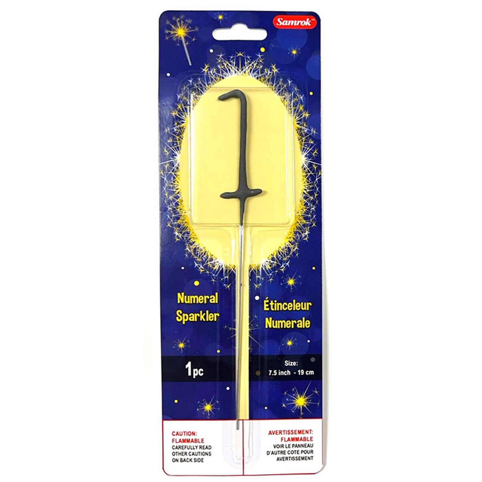 NUMBER "1" SPARKLER