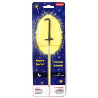 NUMBER "1" SPARKLER
