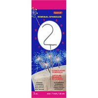 NUMBER "2" SPARKLER
