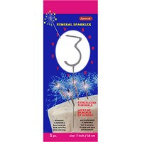 NUMBER "3" SPARKLER