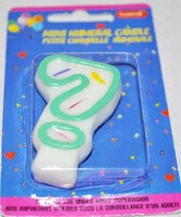 NUMERAL CANDLE #? - MINI