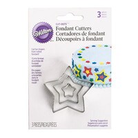 CUT OUTS - STAR 3PC METAL