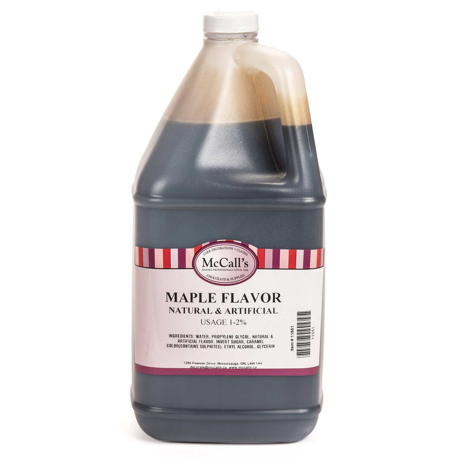 Maple Flavor Natural and Artificial 2 Liters McCall's