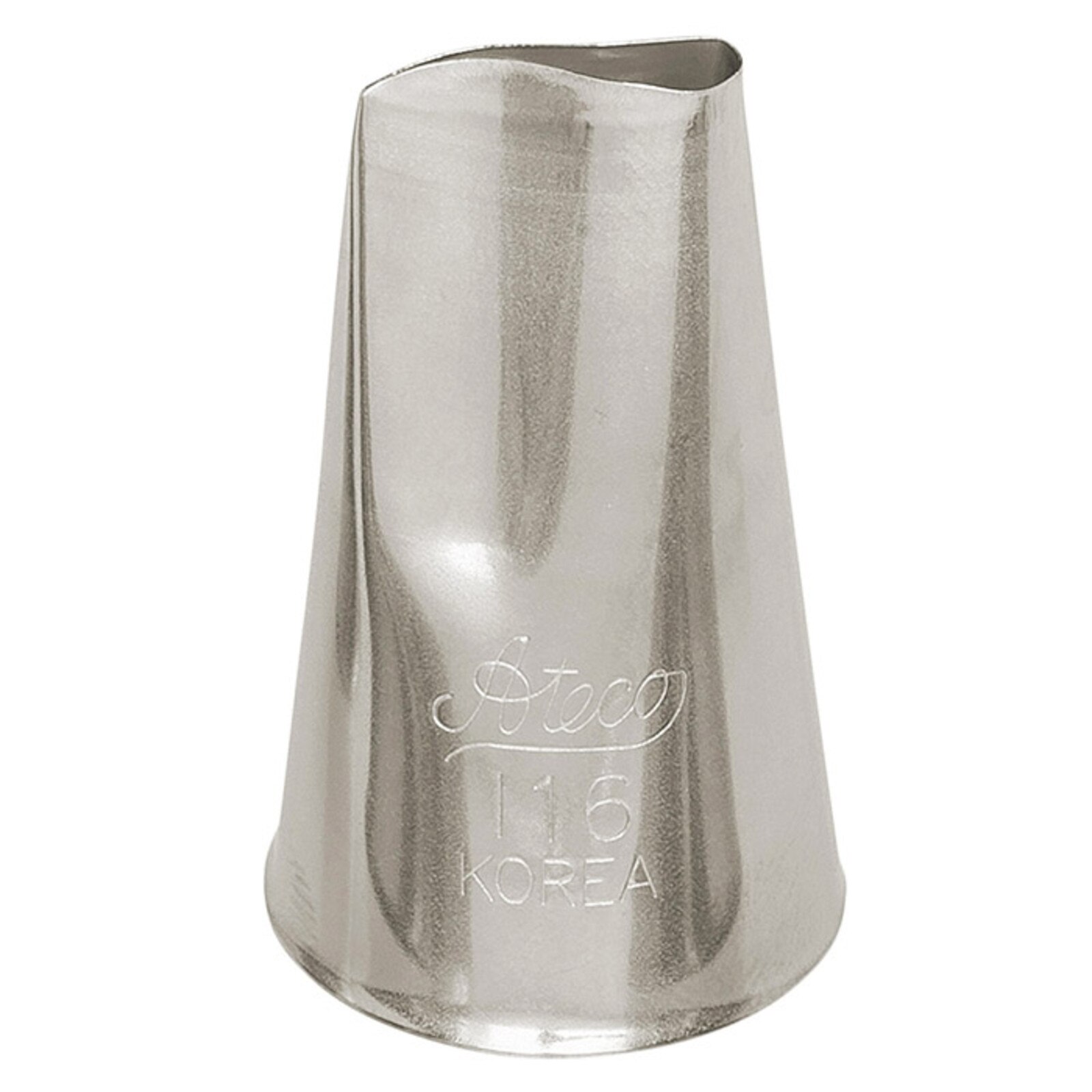 ATECO PIPING TIP #116 - CURVED "S" PETAL