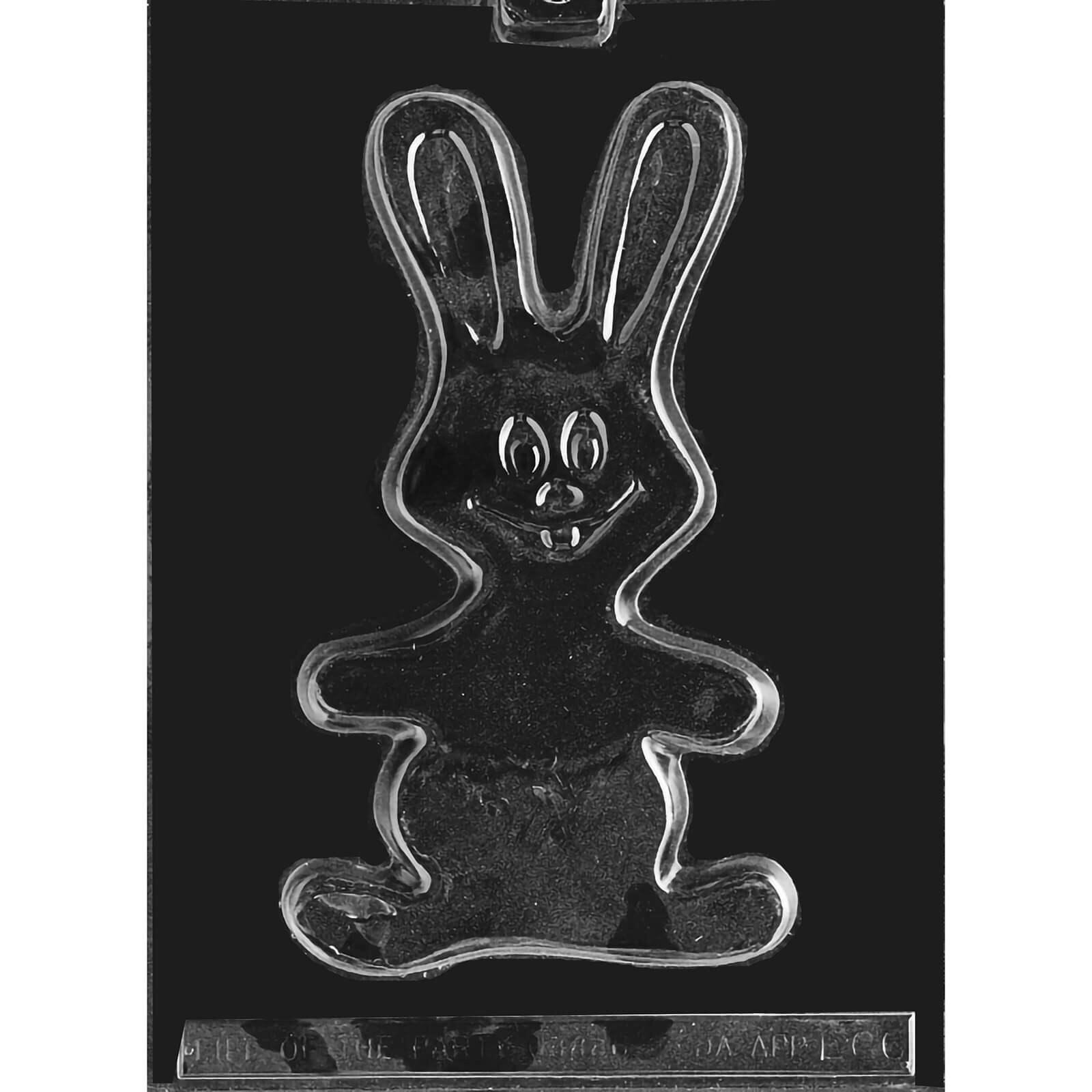 MOLD - SMILING BUNNY 7 7/8 X 4 1/2 X 3/8" (1)