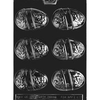 MOLD - EGG 3 1/8 X 2 X 3/4" (6)