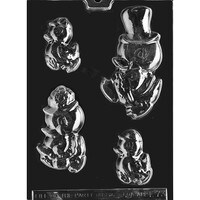 MOLD - DUCK FAMILY ASSORTED SIZES (4)