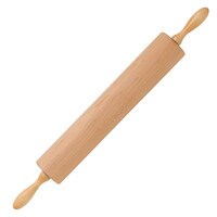 ATECO WOOD ROLLING PIN 18"