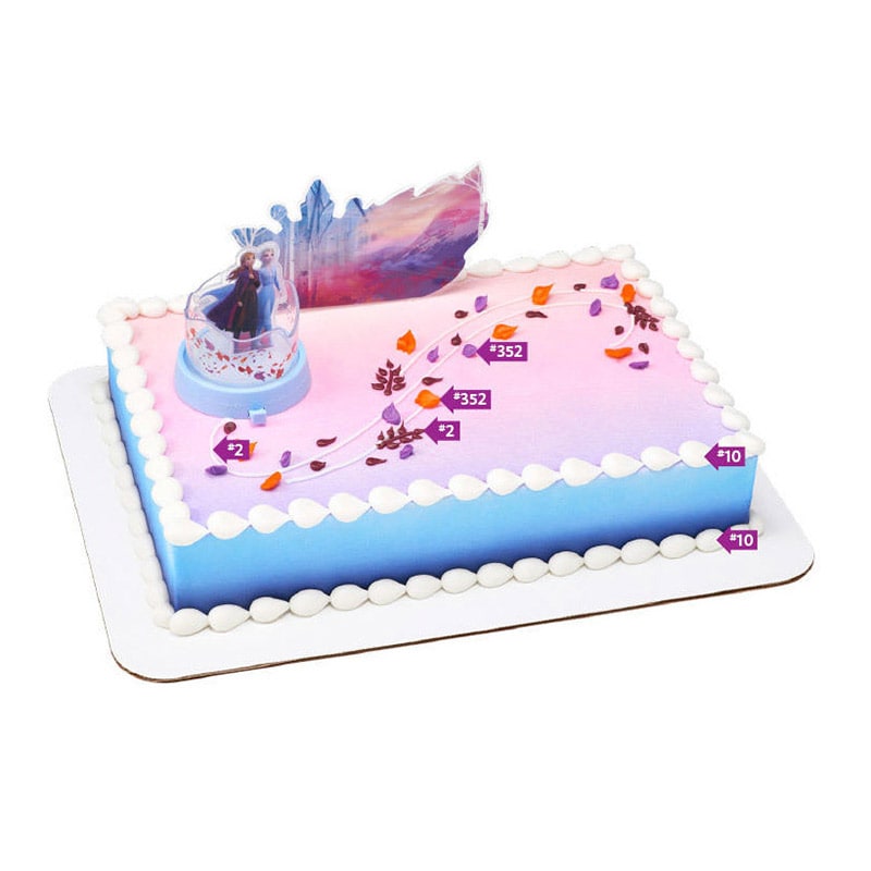 Disney Frozen Cake Decorating Kit 2 Piece Set McCall s