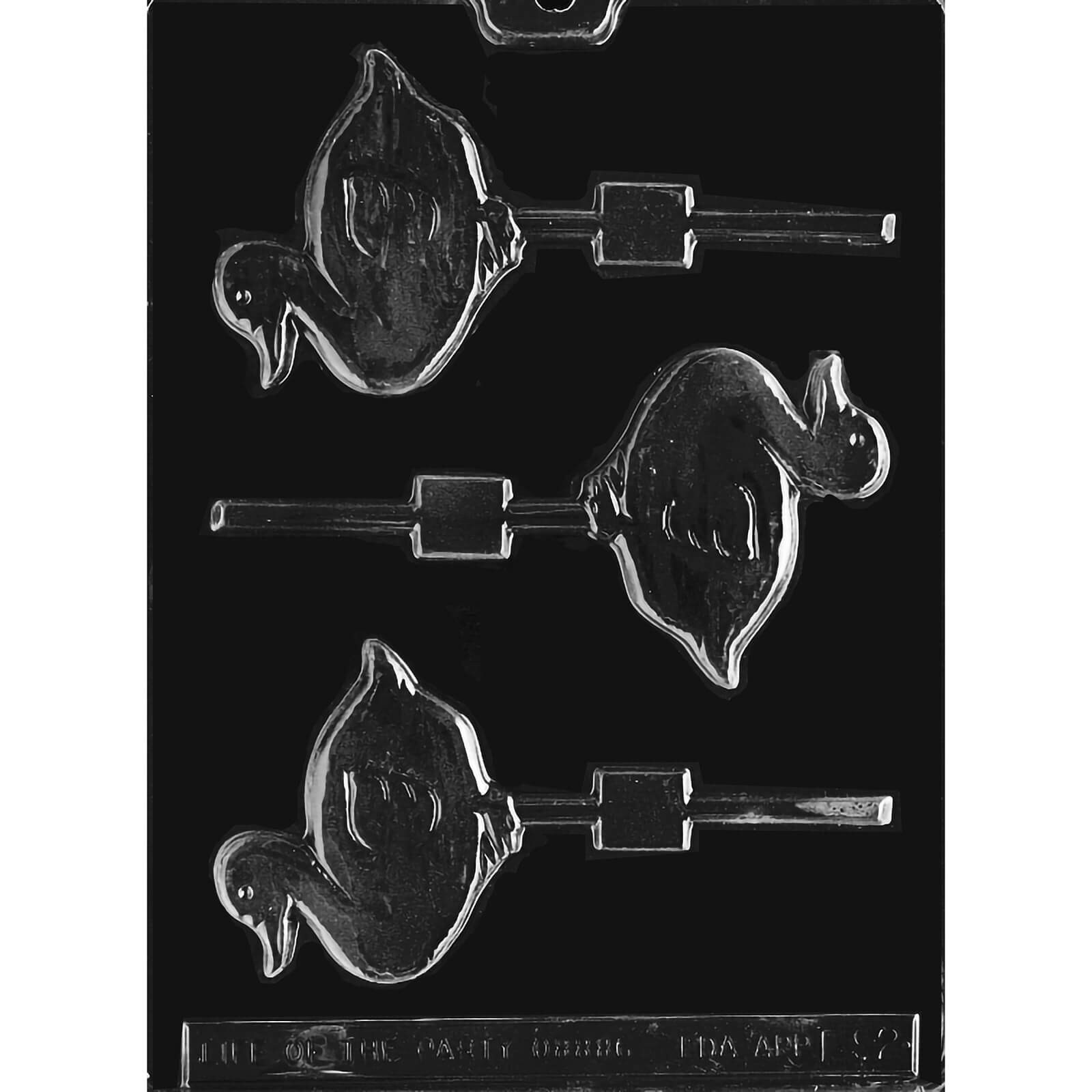 MOLD - DUCK LOLLY 2 5/8" (3)