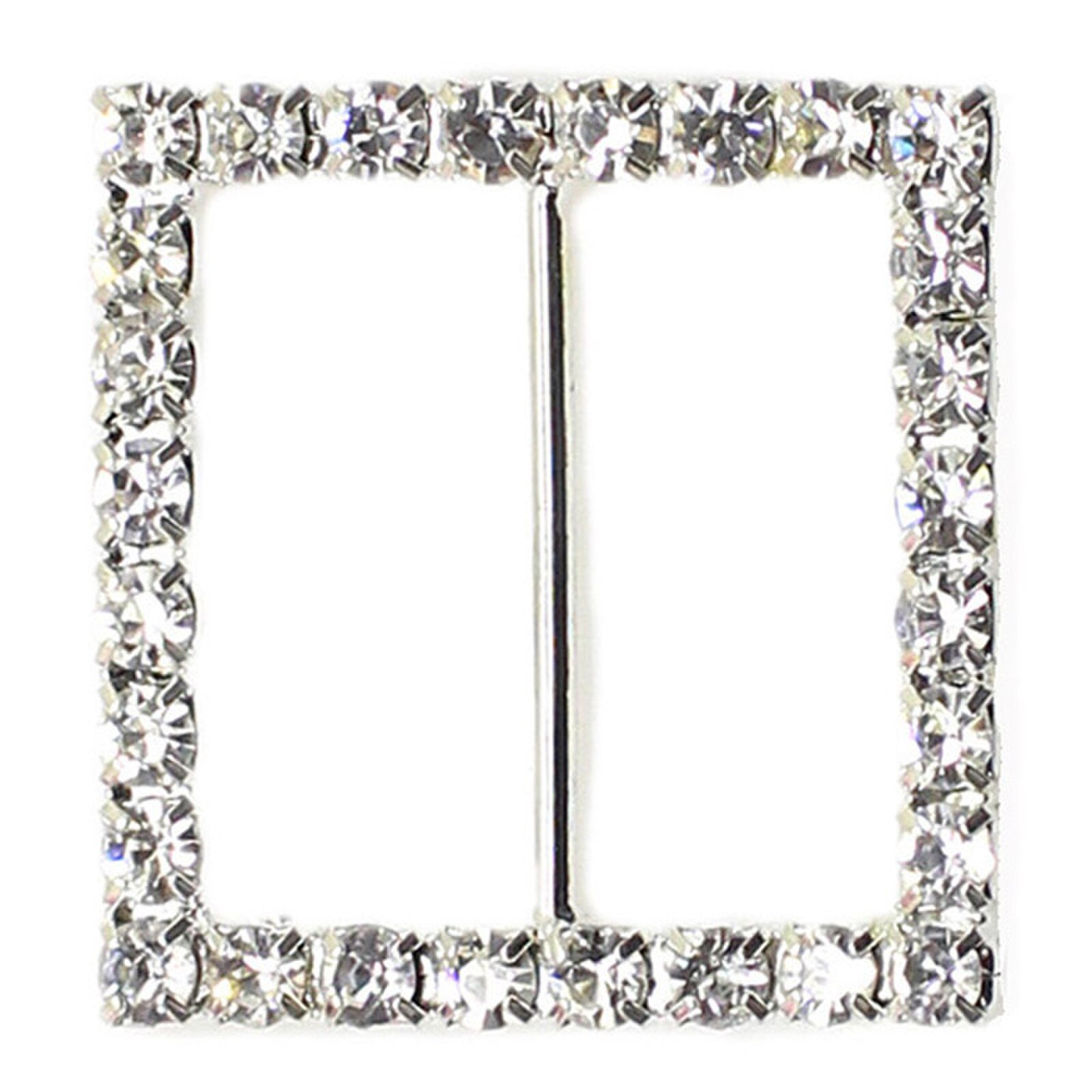 BLING BUCKLE - SQUARE 1 1/4" / 3.18 CM
