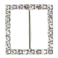 BLING BUCKLE - SQUARE 1 1/4" / 3.18 CM
