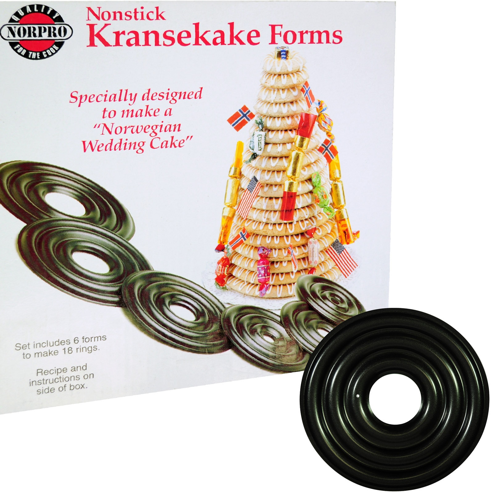 KRANSEKAKE N/S RINGS FORMS 6 PC