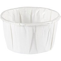 WILTON WHITE STANDARD NUT & PARTY CUPS - 24 PC