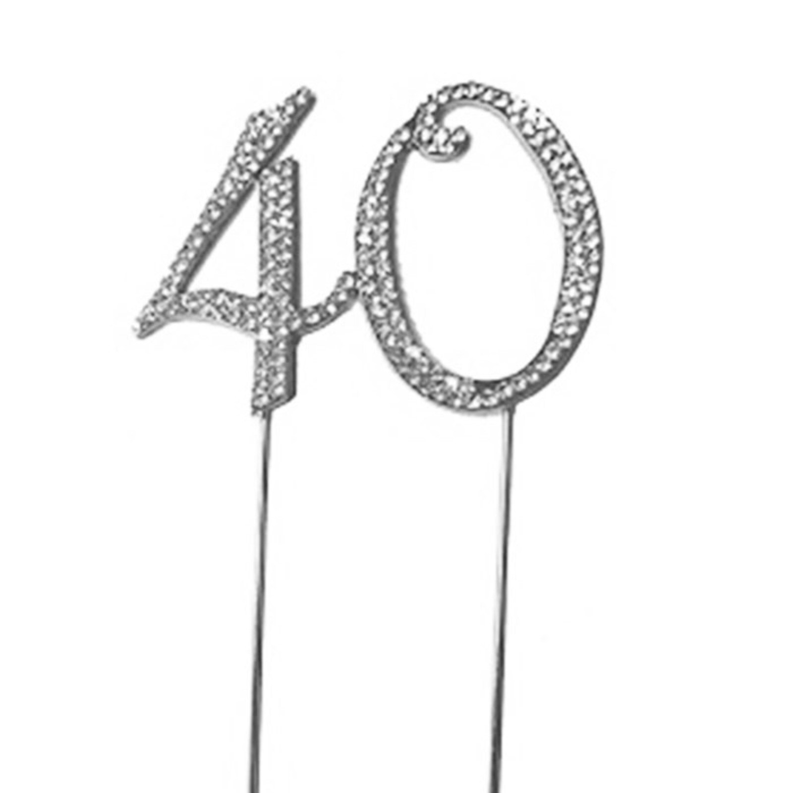 BLING PICK - SILVER NUMBER 40