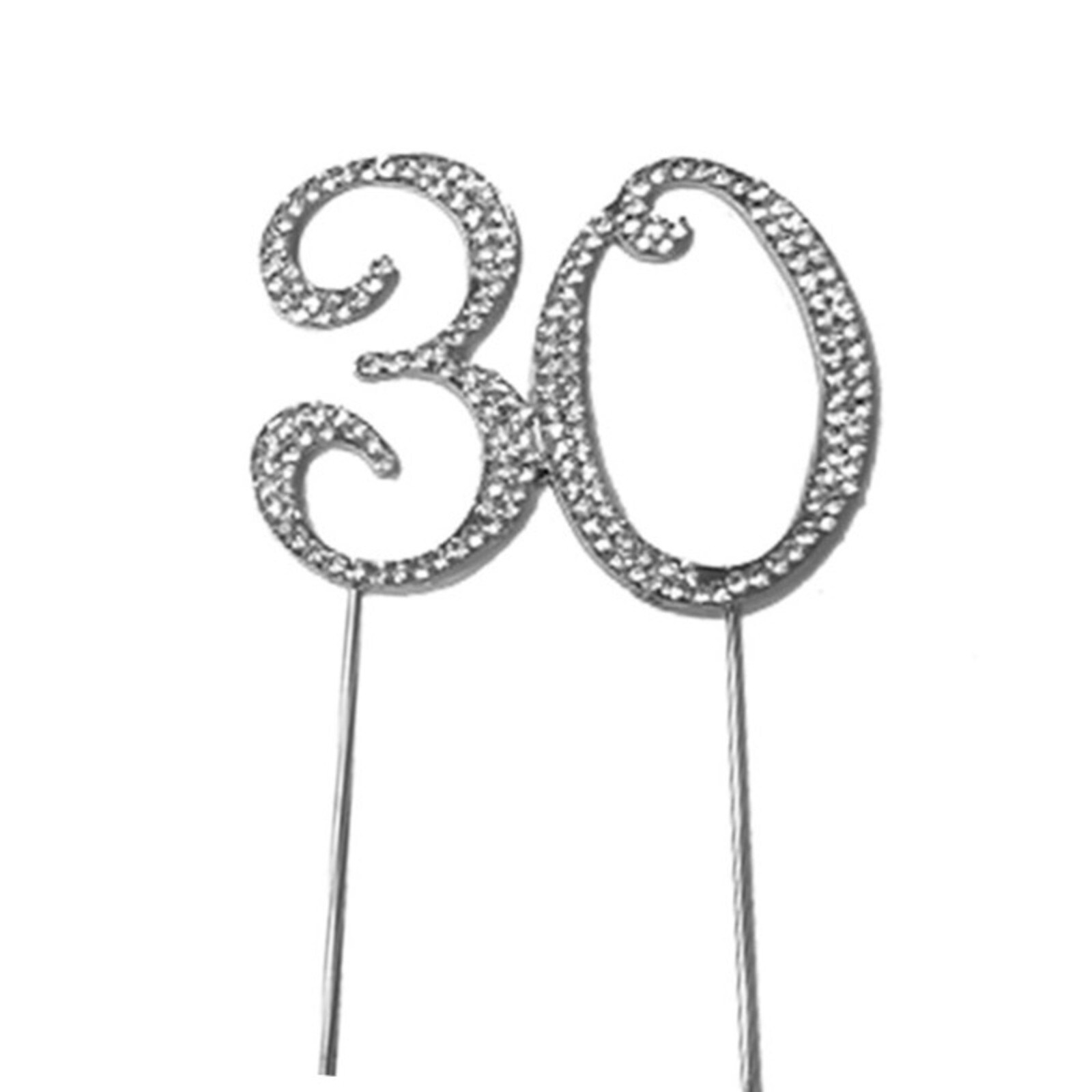 BLING PICK - SILVER NUMBER 30 