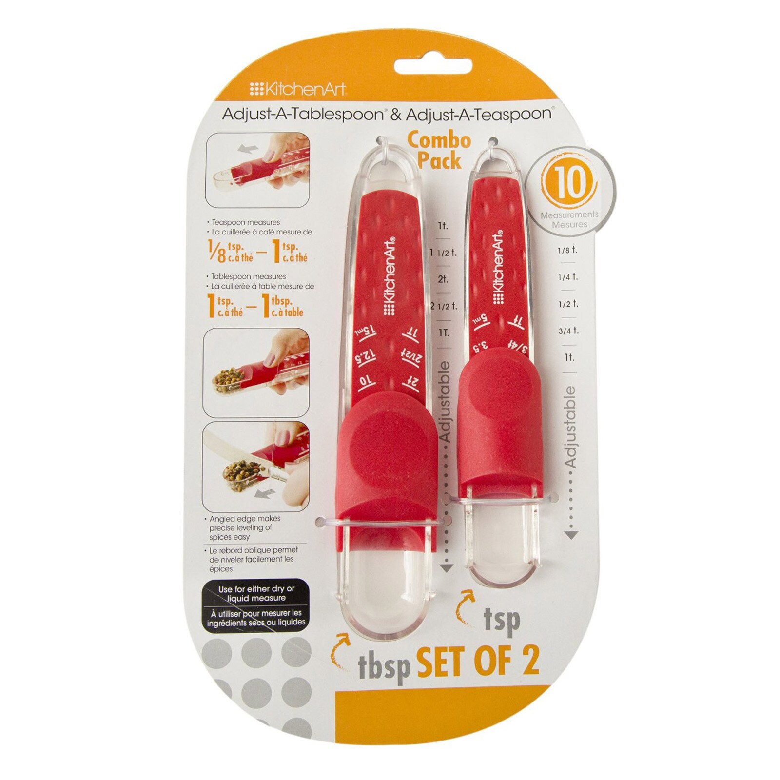 ADJUST-A-SPOON - TEASPOON & TABLESPOON