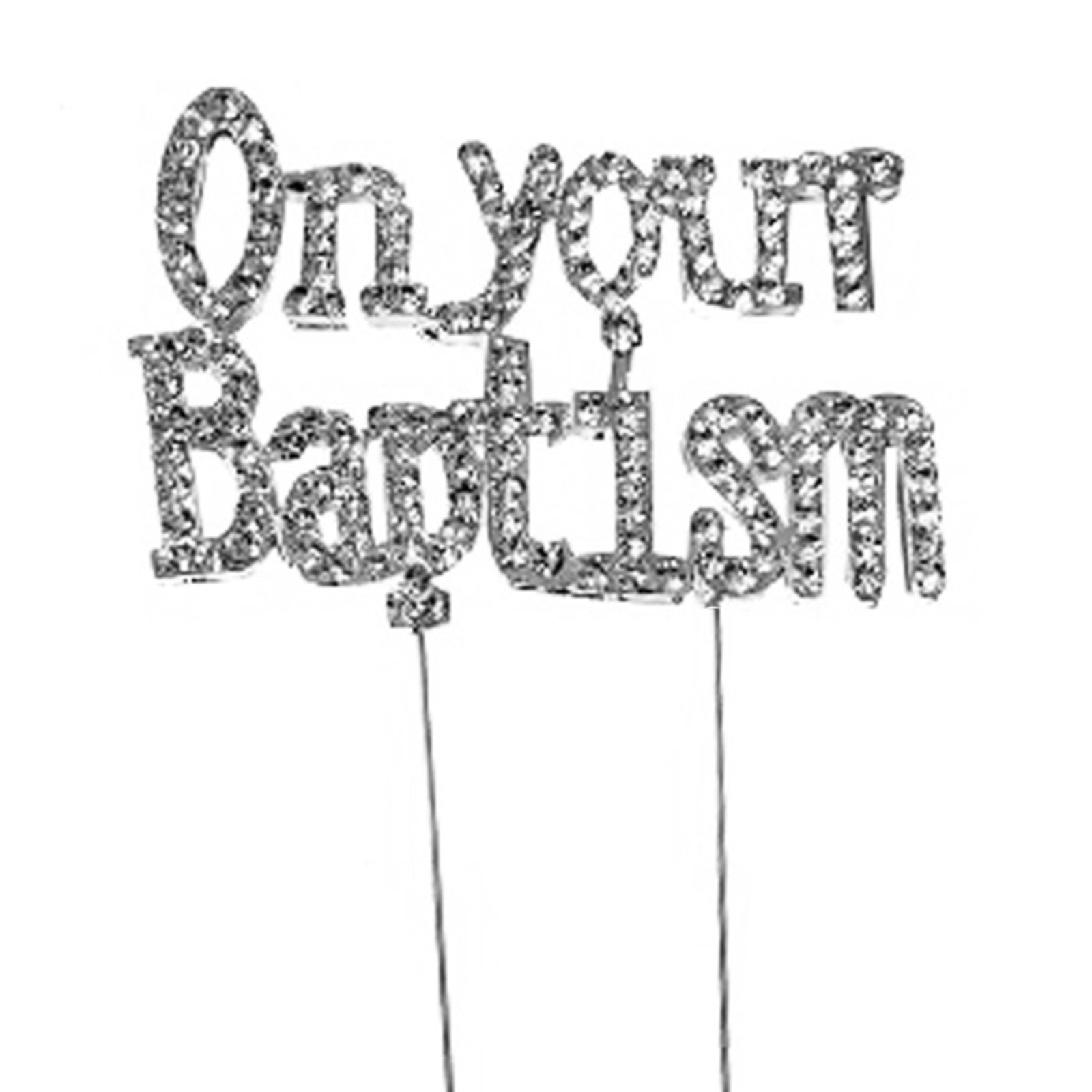 BLING PICK - ON YOUR BAPTISM 5"