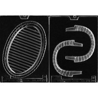 MOLD -  BASKET POUR BOX W/ HANDLE 8 1/4 - 2 PC (1)
