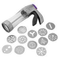 WILTON COOKIE PRESS WITH 12 METAL DISC