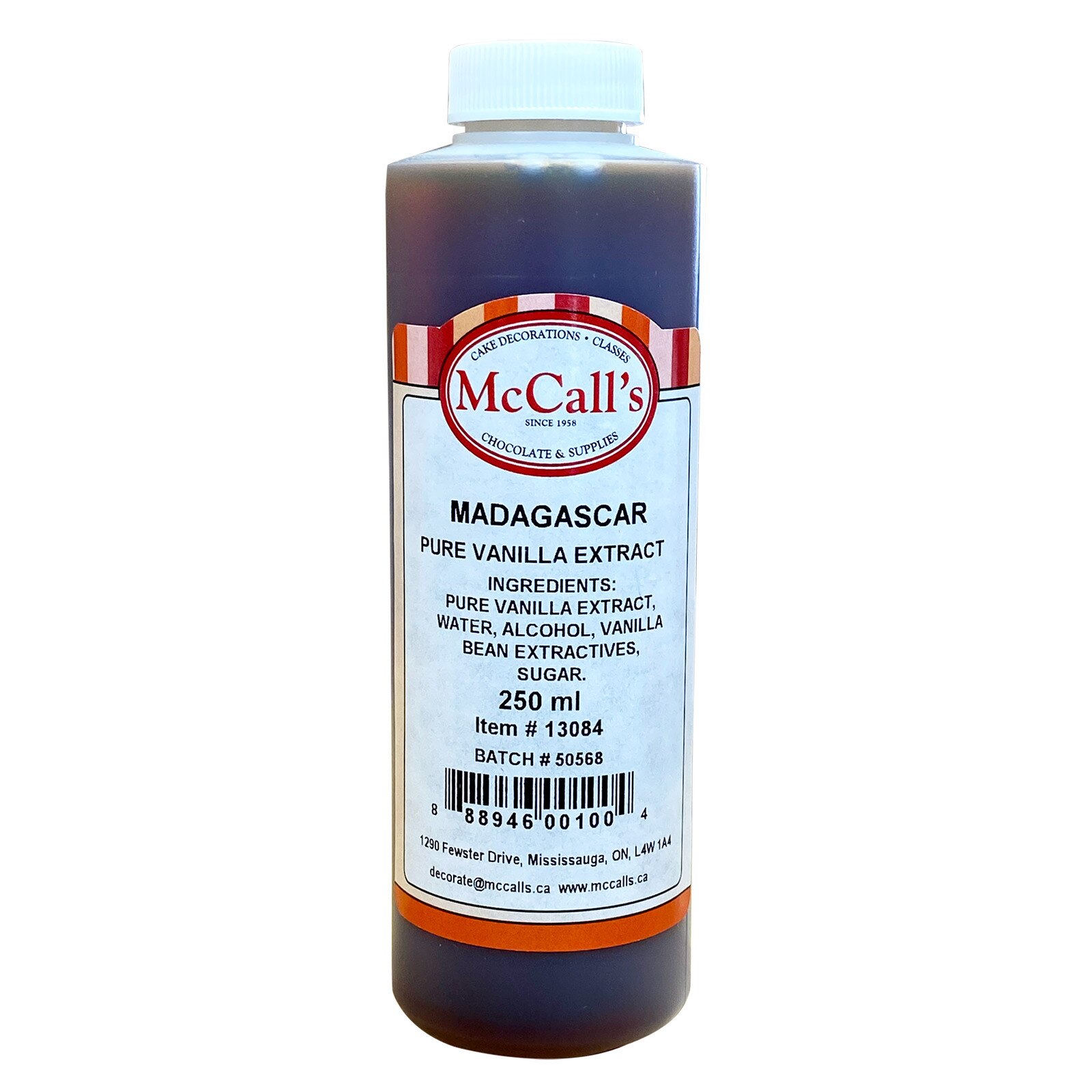 MADAGASCAR PURE VANILLA EXTRACT 250 ML
