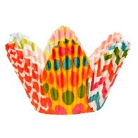WILTON EASTER EGG PETAL BAKING CUPS - 24 PC