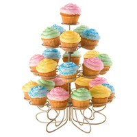 WILTON CUPCAKES-N-MORE STAND - HOLDS 24 MINI CUPCAKES