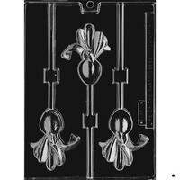 MOLD - IRIS LOLLY 2 3/4" X 3 1/2" X 3/8" (3)
