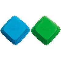 WILTON SILICONE SQUARE CUPS 2" - 12 PC