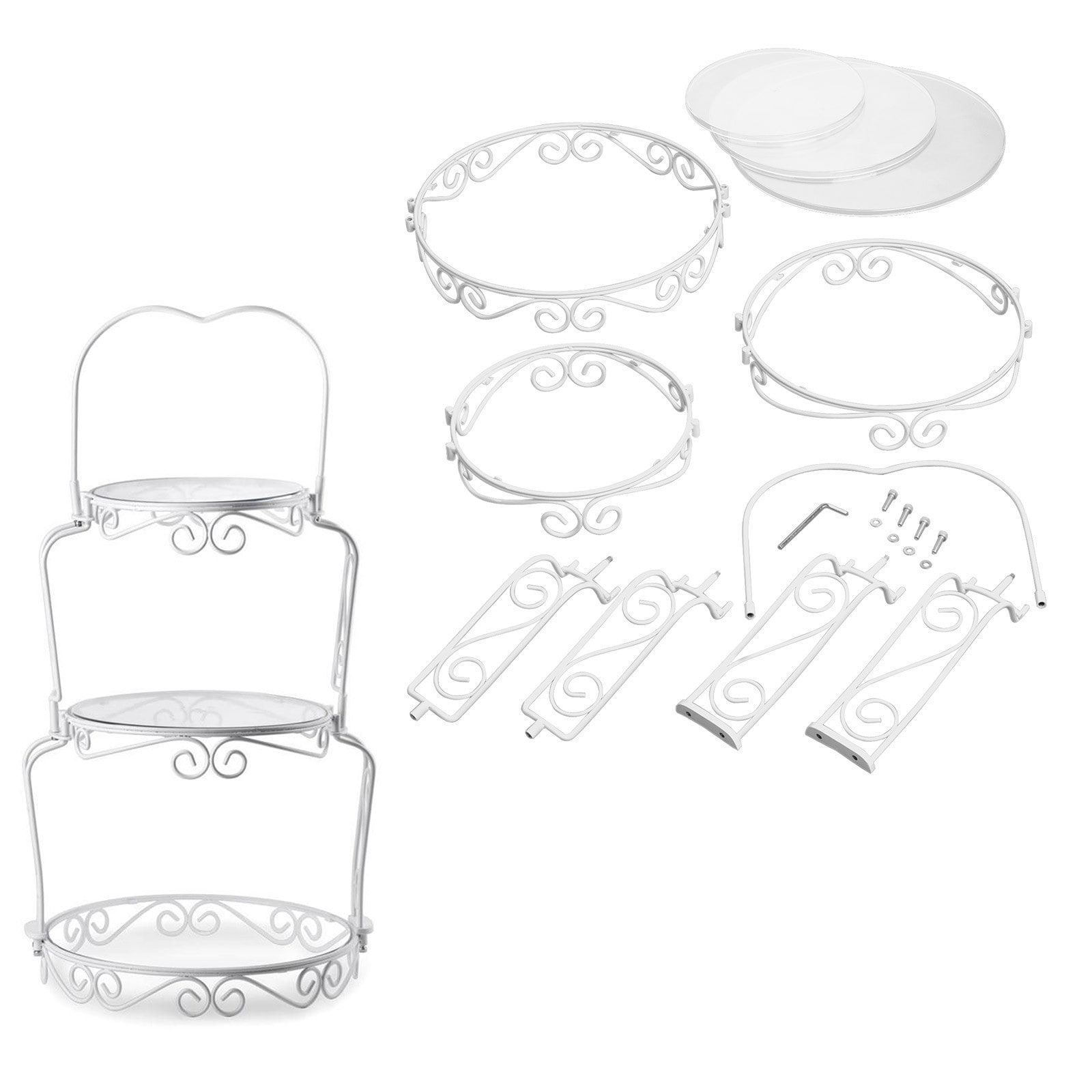 WILTON 3-TIER GRACEFUL STAND 