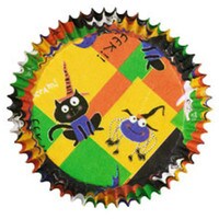WILTON MINI HAPPY HAUNTERS BAKING CUPS - 100 PCS