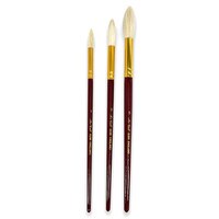 3-PIECE BRUSH SET - MEDIUM GOAT HAIR SIZE 1, 3, 5 SUMI 