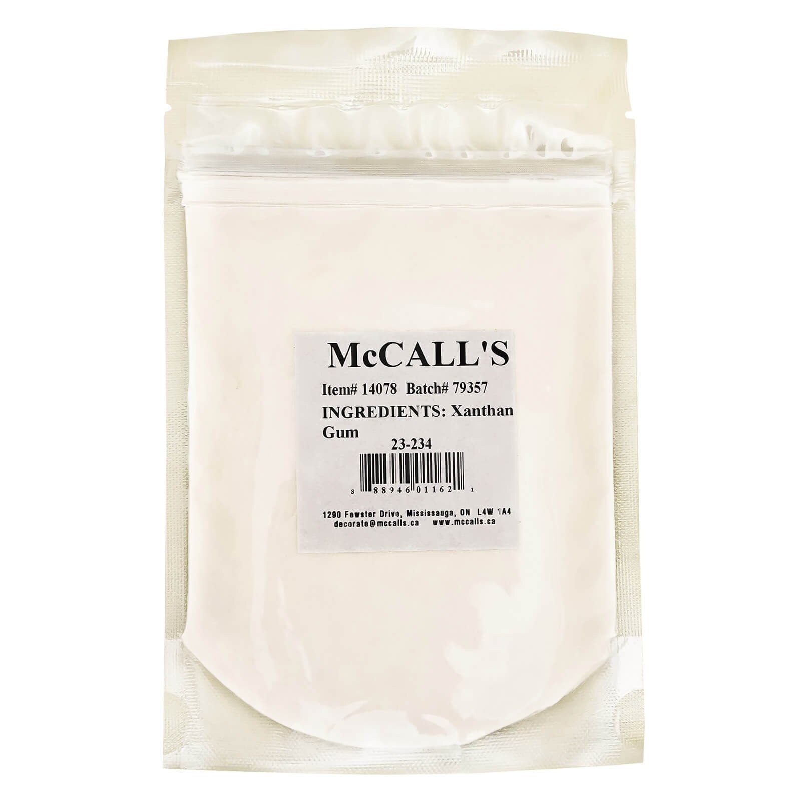 GUM XANTHAN 80 G - MCCALLS