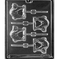 MOLD - CAT LOLLY 2 1/2" (4)